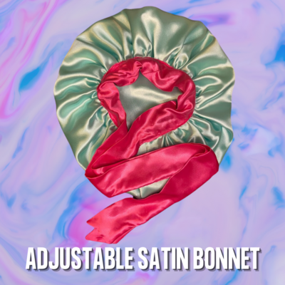 Adjustable Satin Bonnet