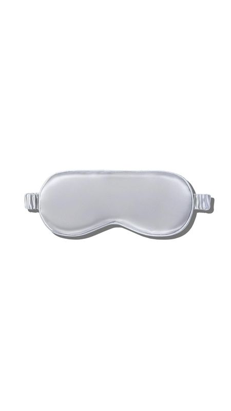 Silver Satin Sleep Mask