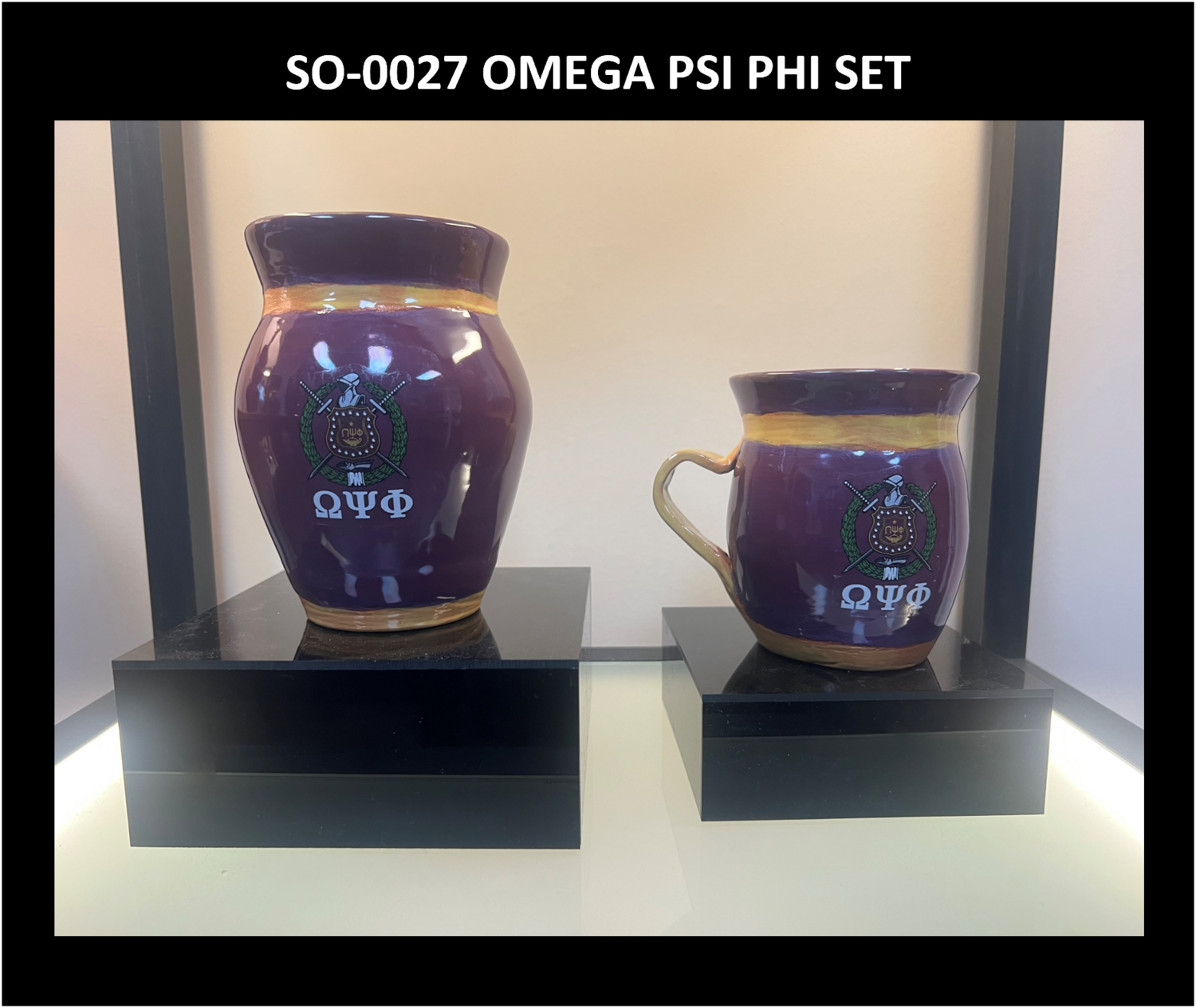 SO-0027 OMEGA PSI PHI SET
