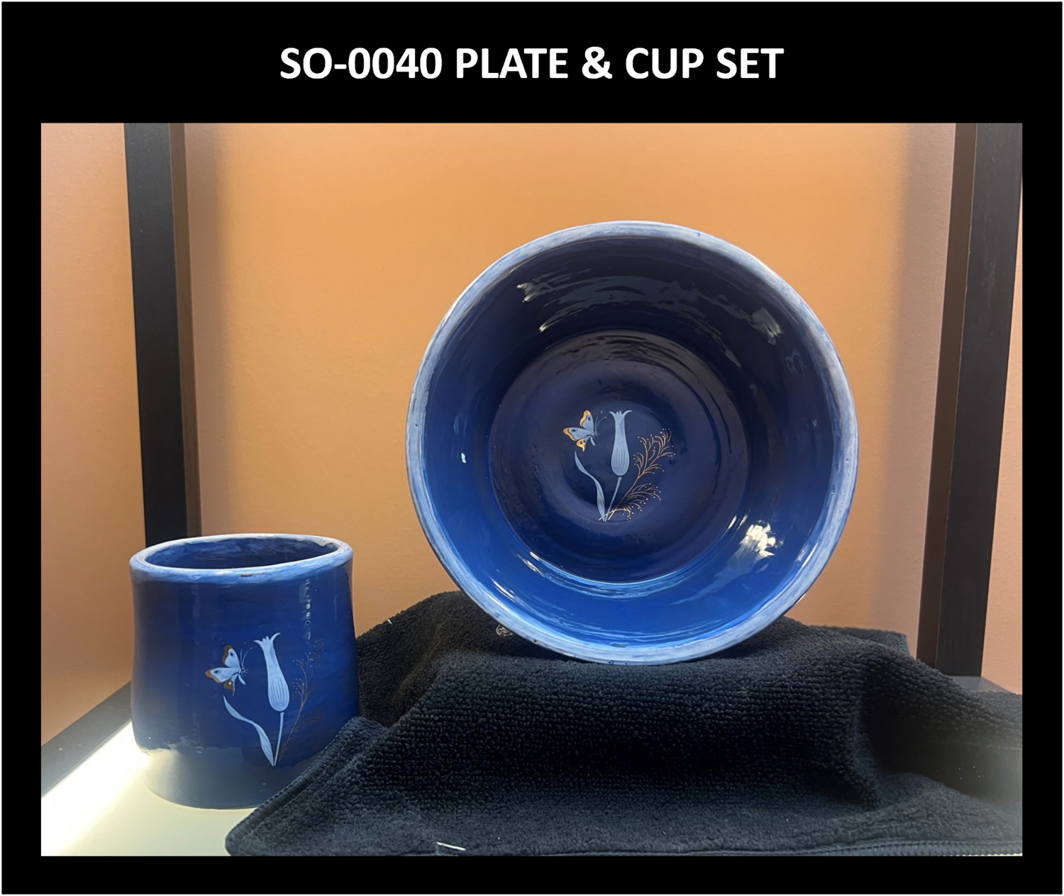 SO-0040 PLATE &amp; CUP SET