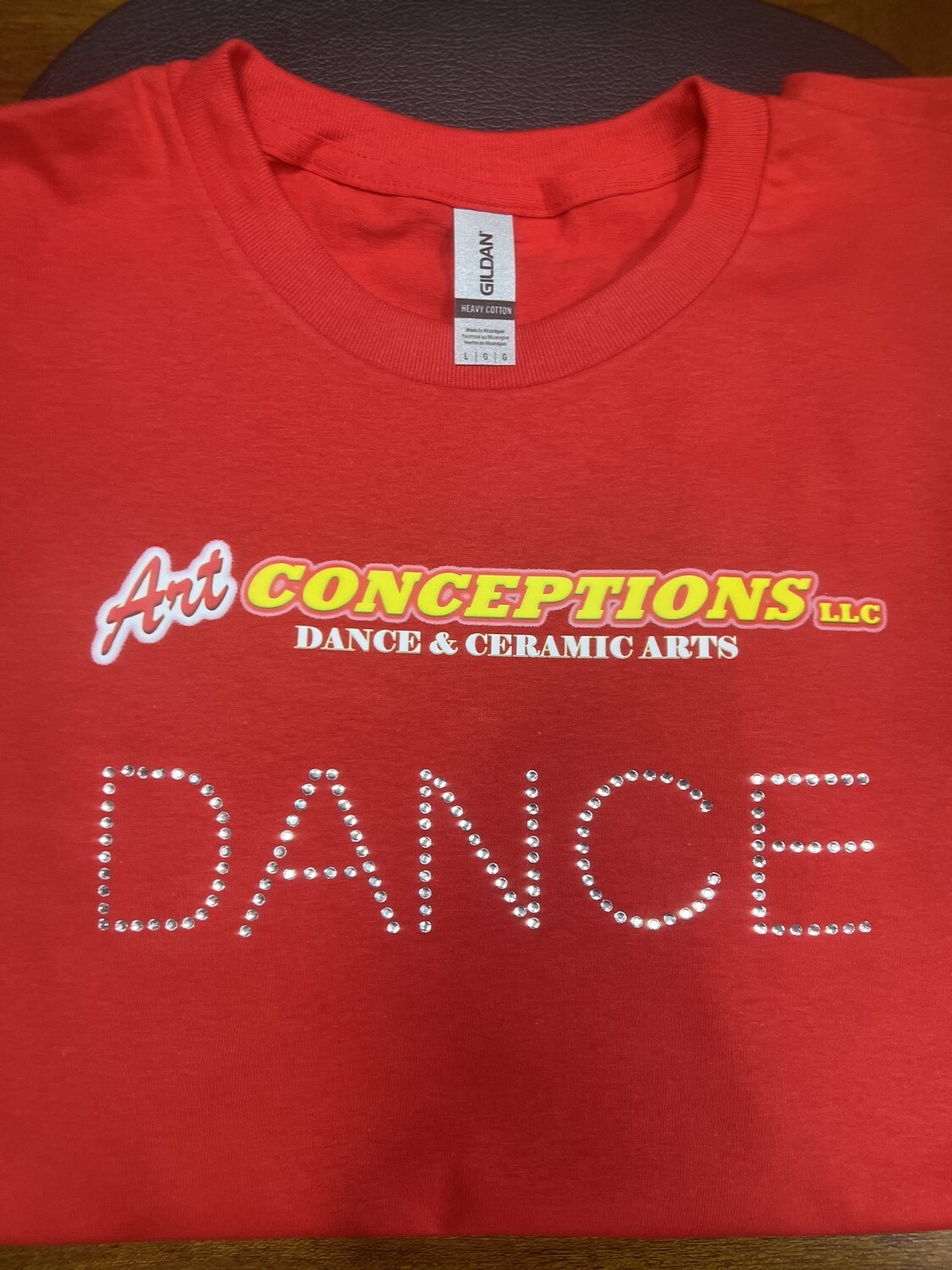 ART C DANCE T-SHIRT (RED)