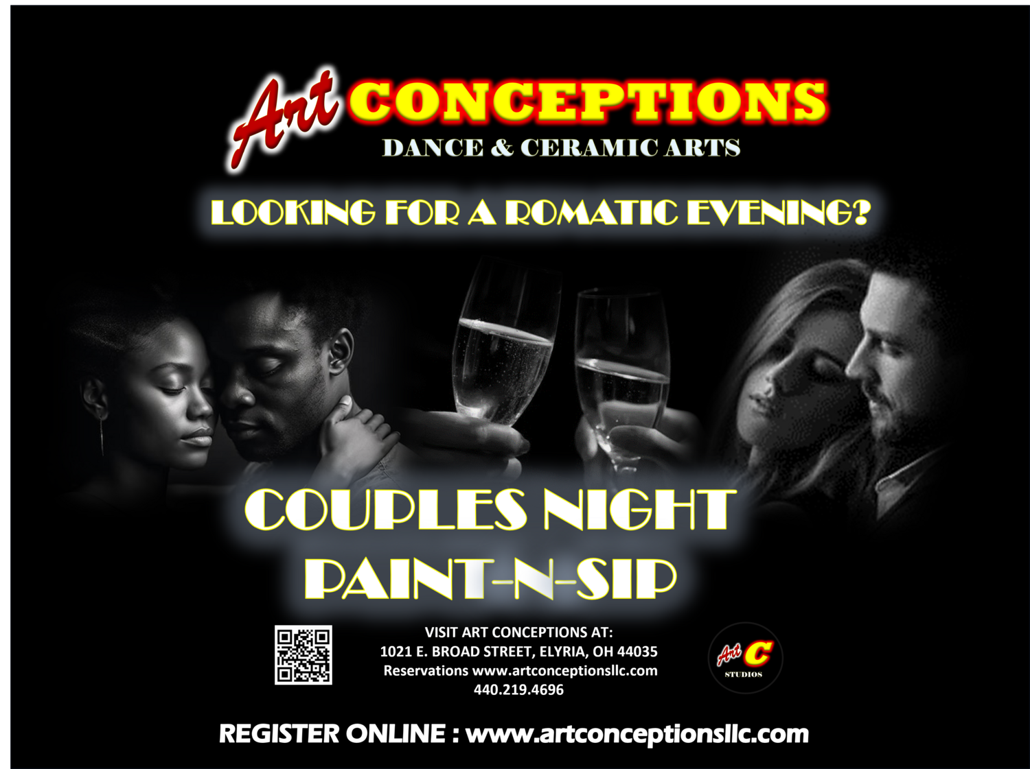 Couples Paint-N-Sip