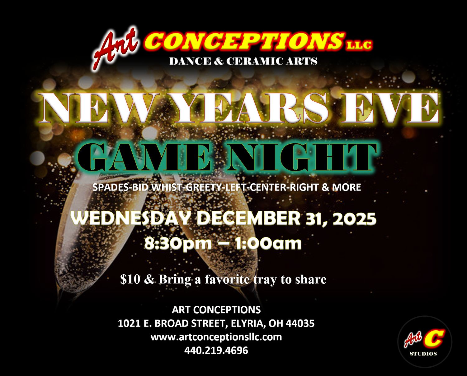 NEW YEARS EVE GAME NIGHT