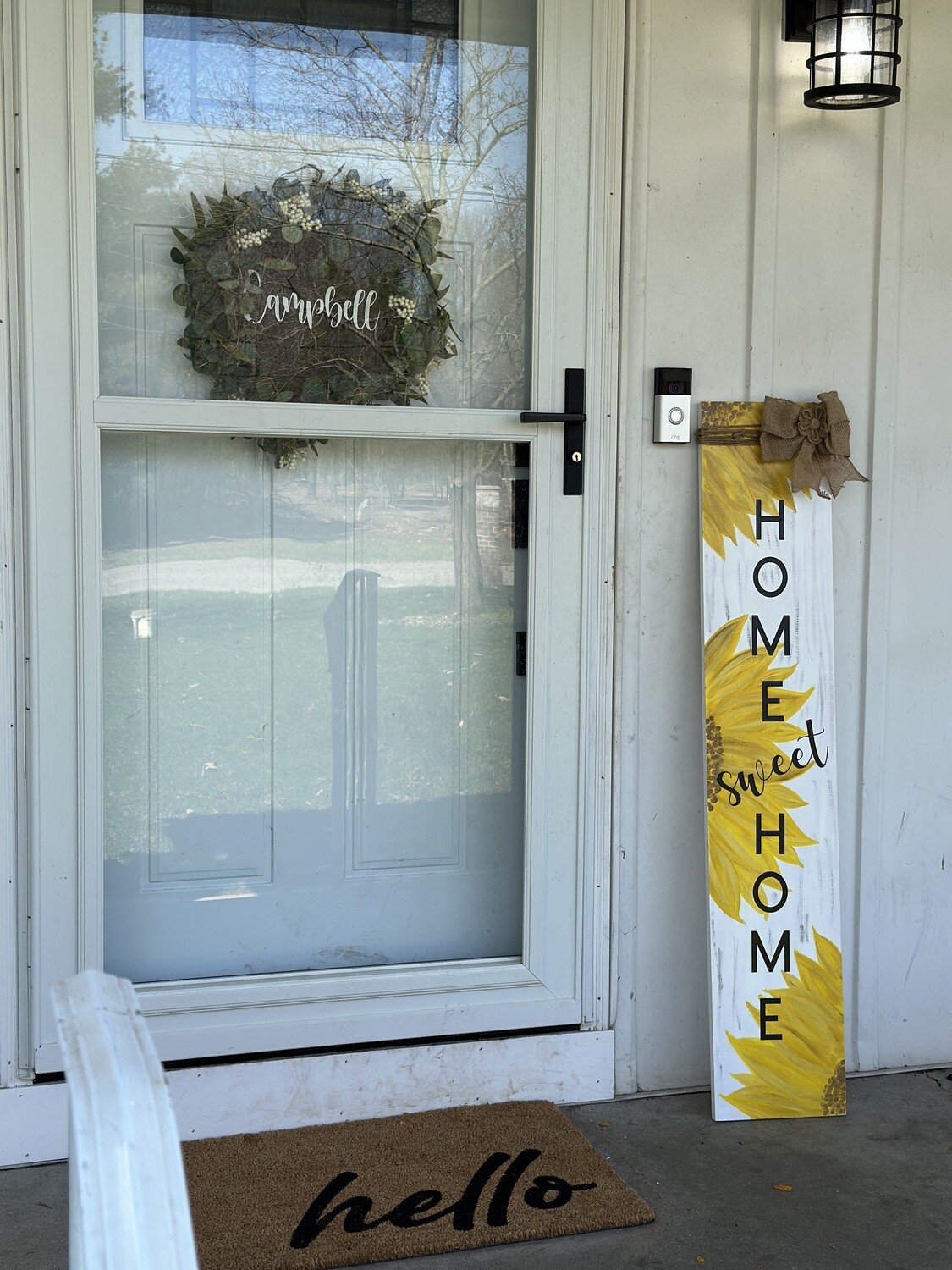 home sweet home - sunflowers
