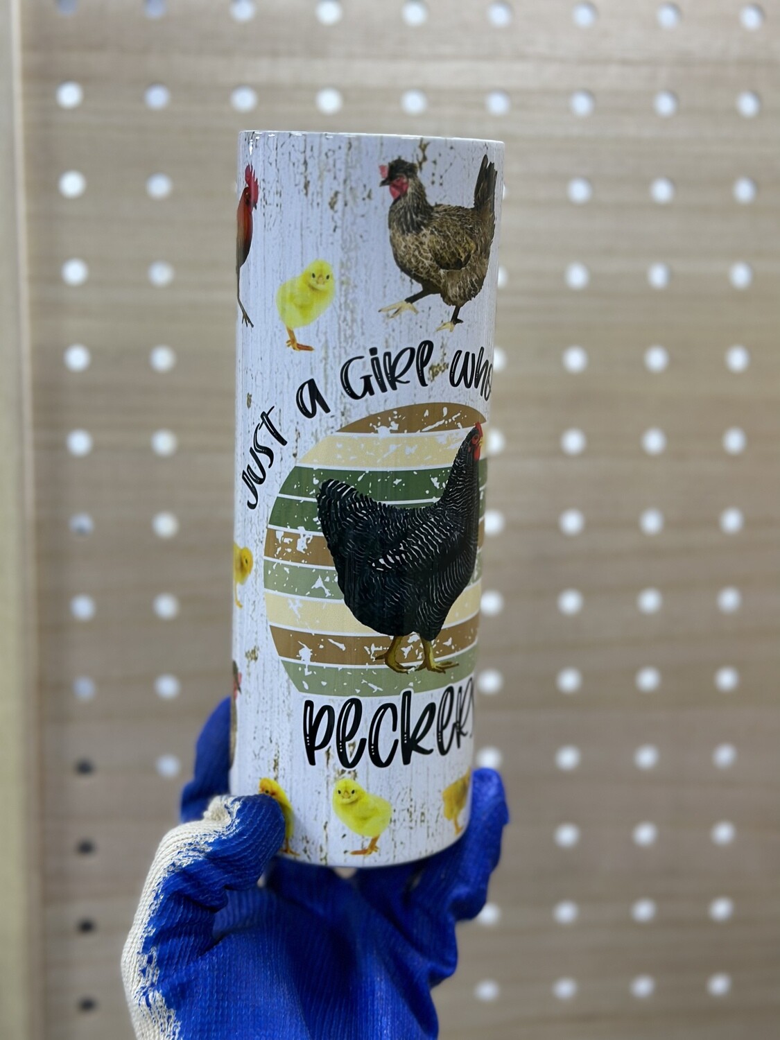 Just a girl who loves peckers - tumbler