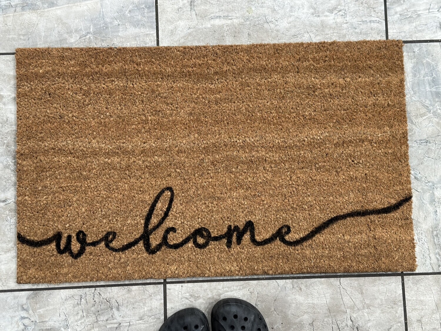 welcome - door mat