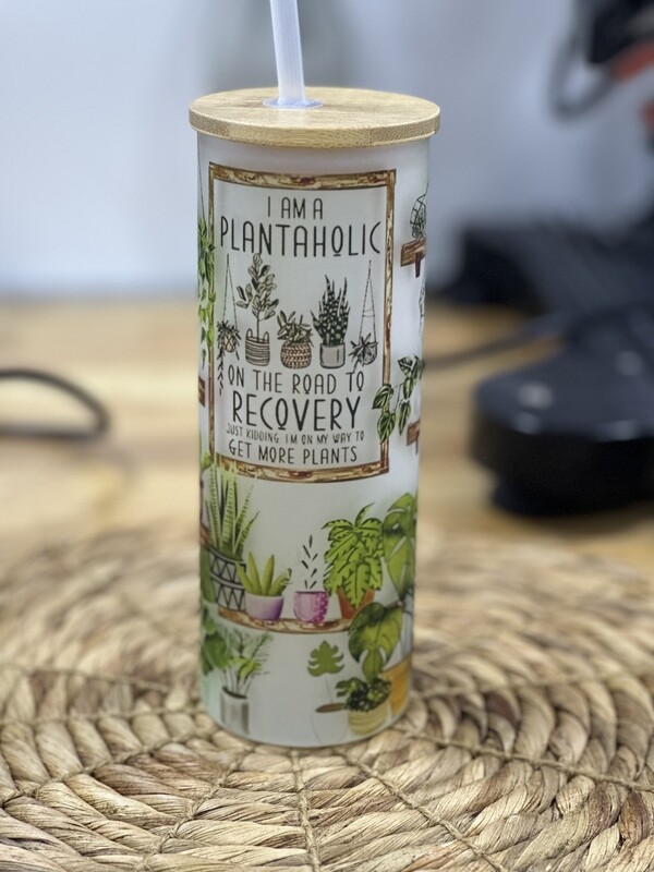 Plant-a-holic tumbler
