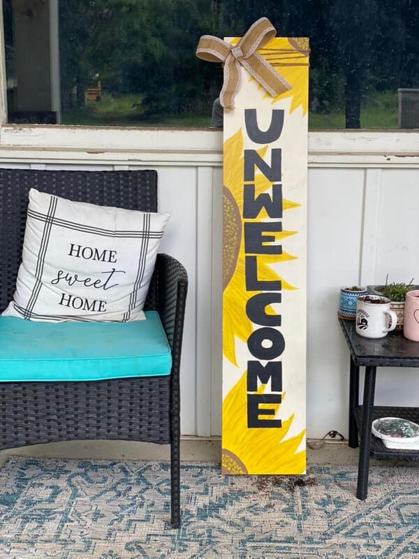 unwelcome sunflowers