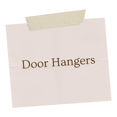 Door Hangers