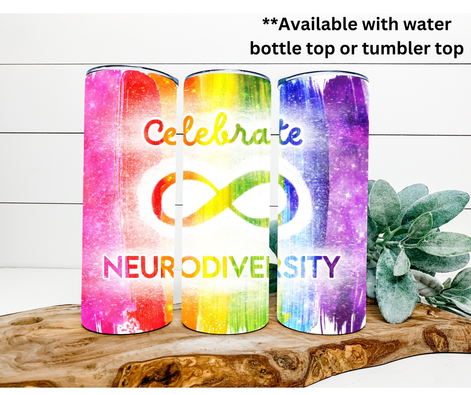 Celebrate Neurodiversity Tumbler