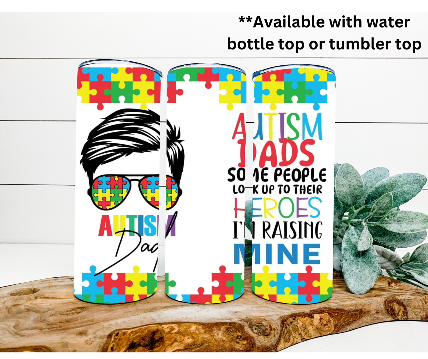Autism Dad Tumbler