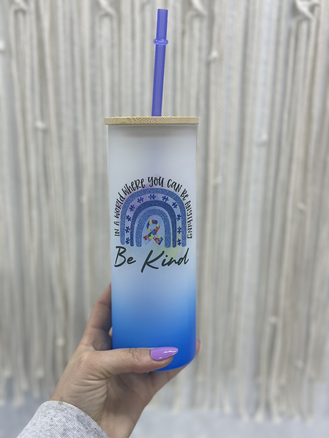 Be Kind Autism Tumbler