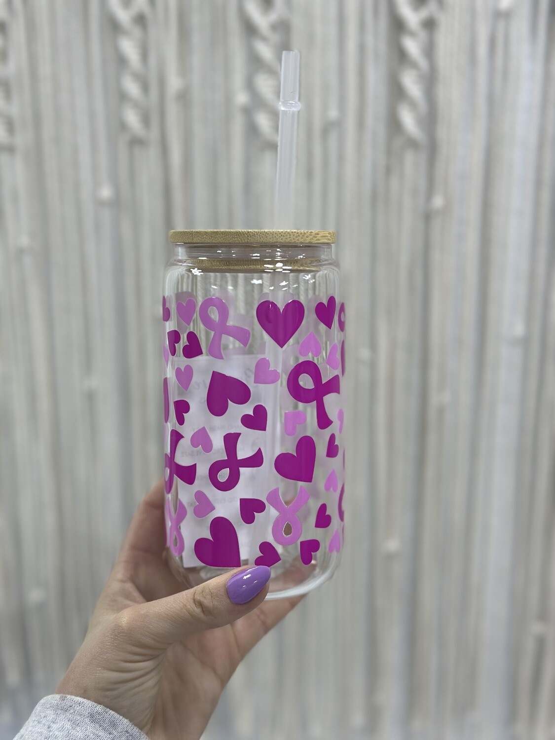 Breast Cancer Awareness Can Cup