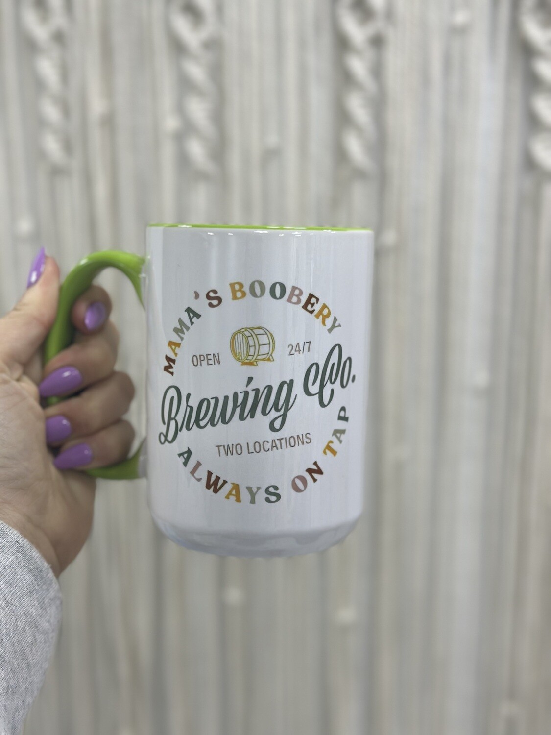 Mama&#39;s Boobery Coffee Cup