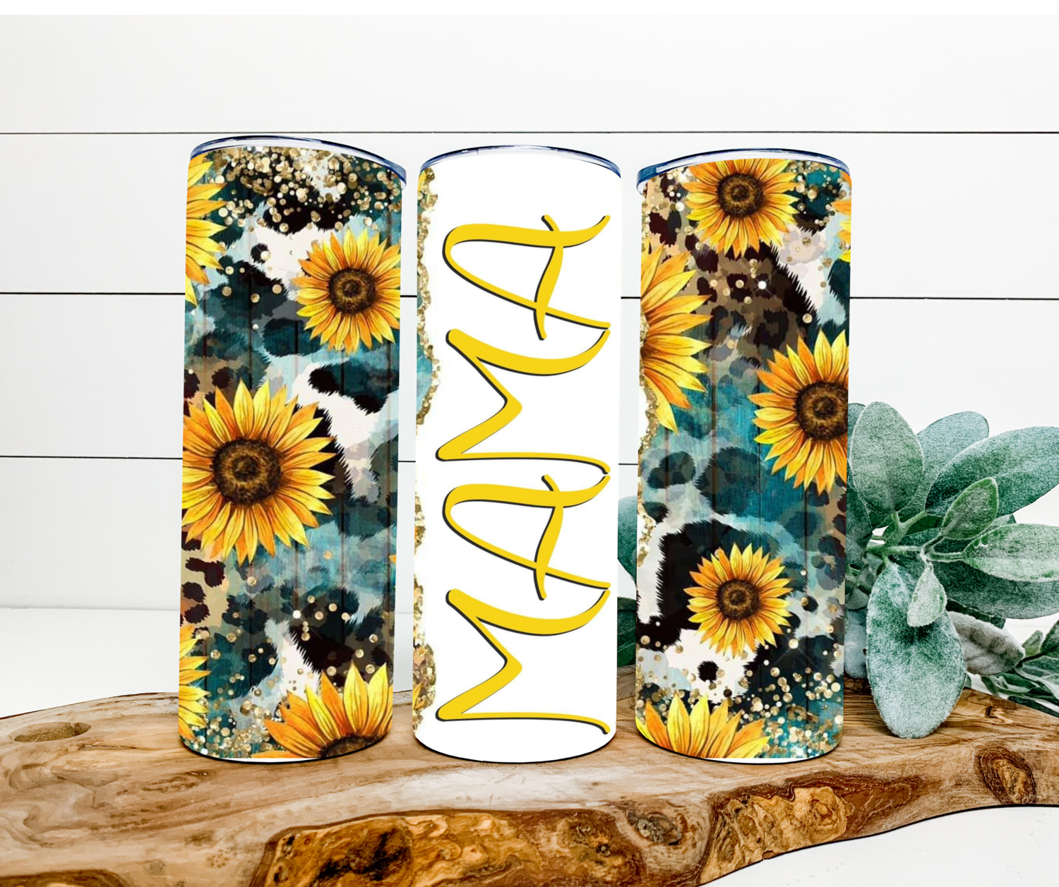 Sunflower Mama Tumbler