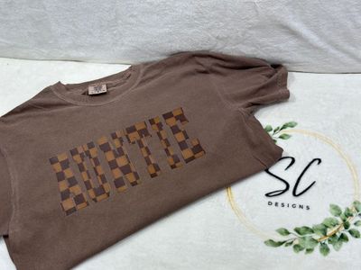 Checkered Auntie Shirt