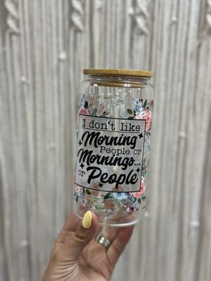 I don&#39;t like morning or people