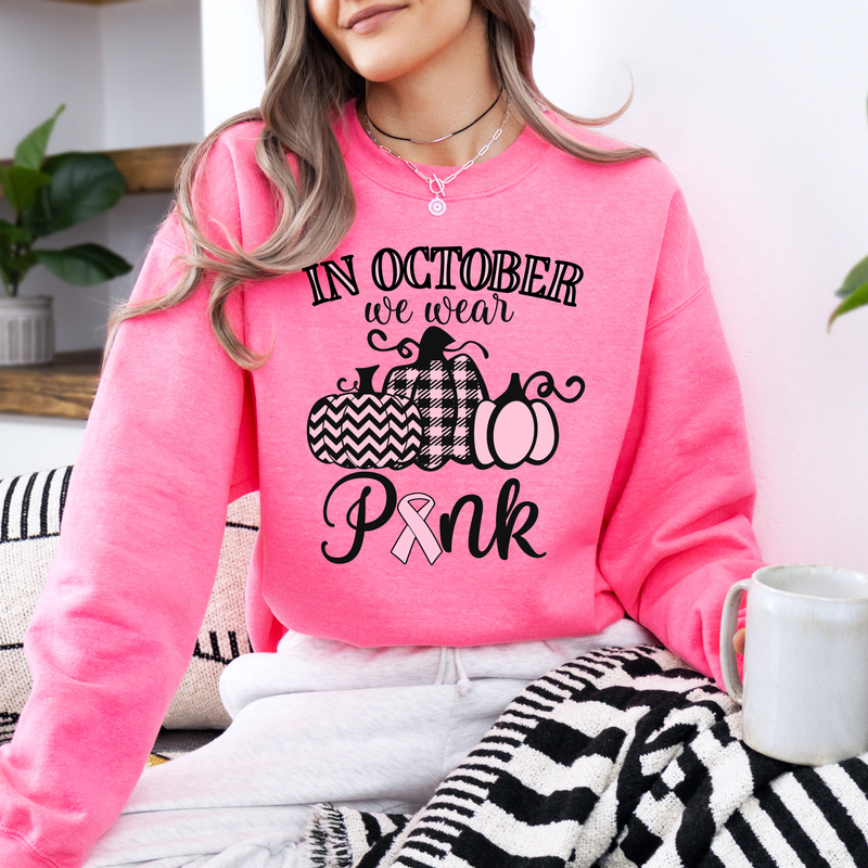 Pumpkins, We Wear Pink In October.