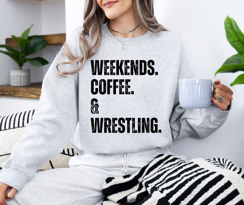 Weekends. Coffee &amp; Wrestling.
