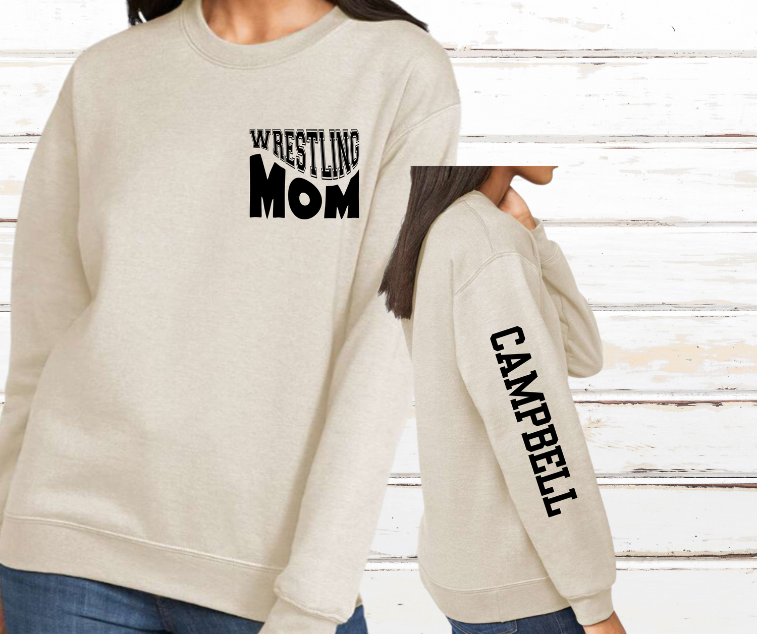 Personalized Wrestling Mom