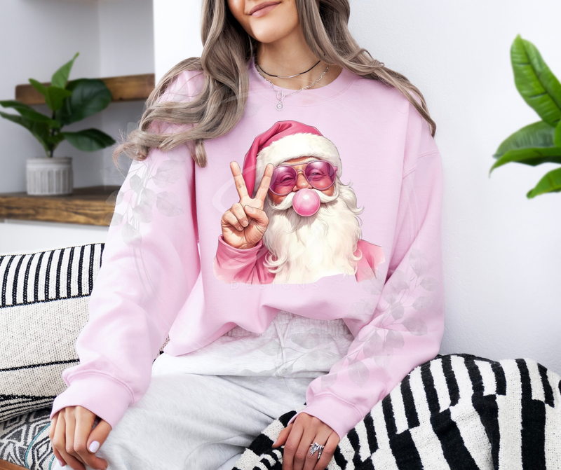 Pink Santa.