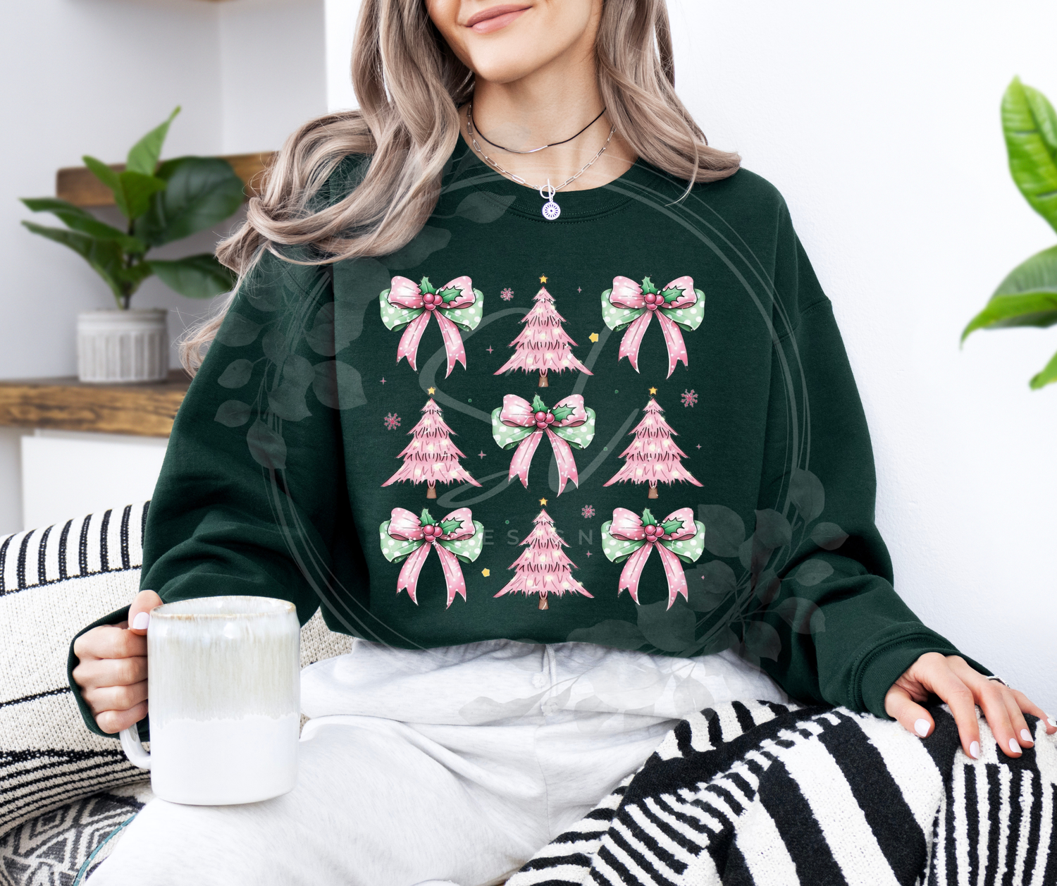 Pink Christmas Coquette.