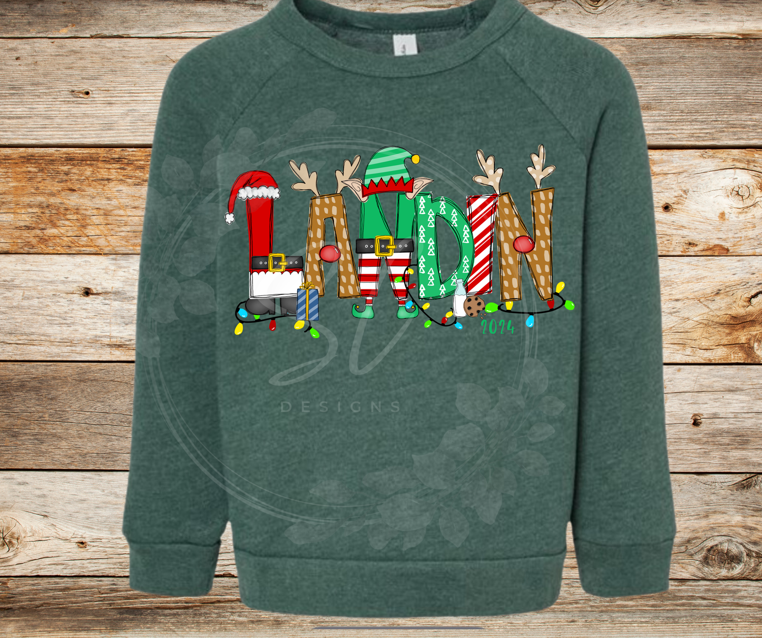 Custom Youth Christmas Crewneck