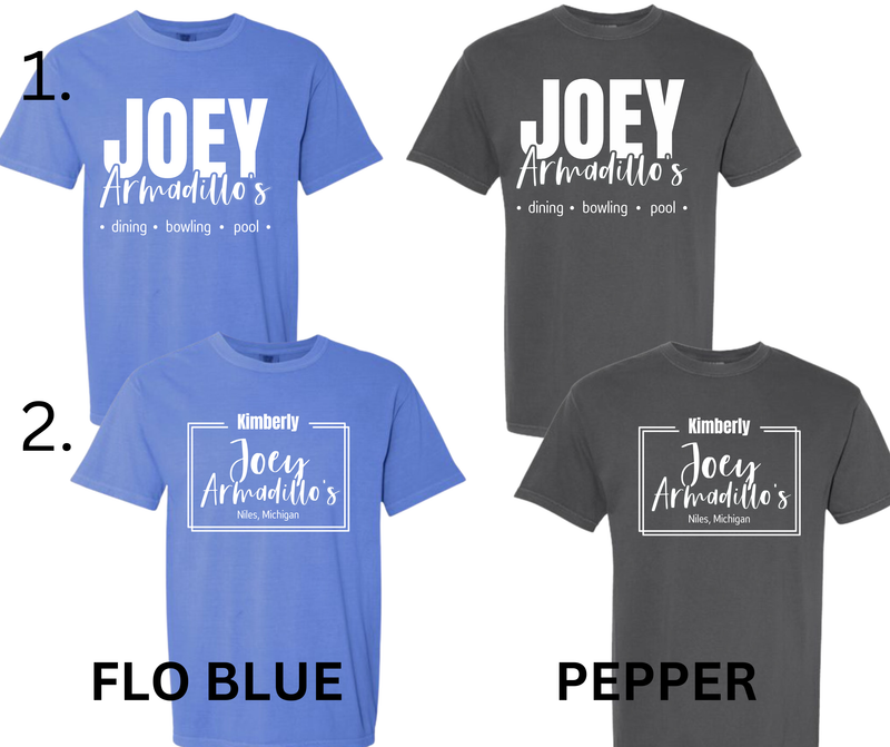 Joey Armadillo&#39;s T-shirt