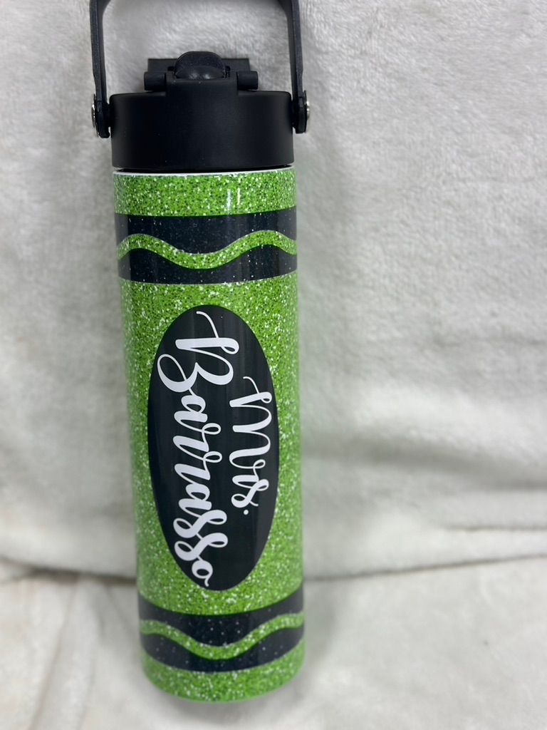 Teacher Crayon Tumbler