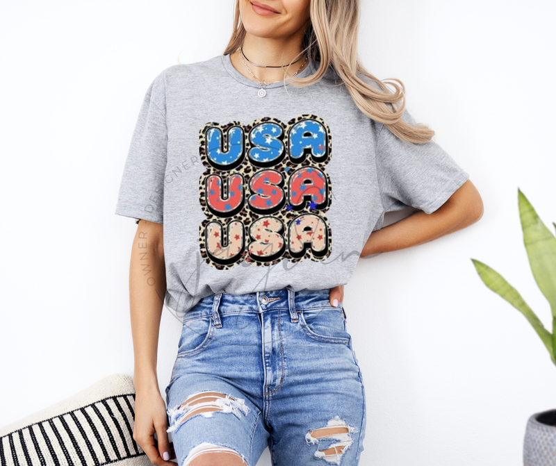 USA. USA. USA.