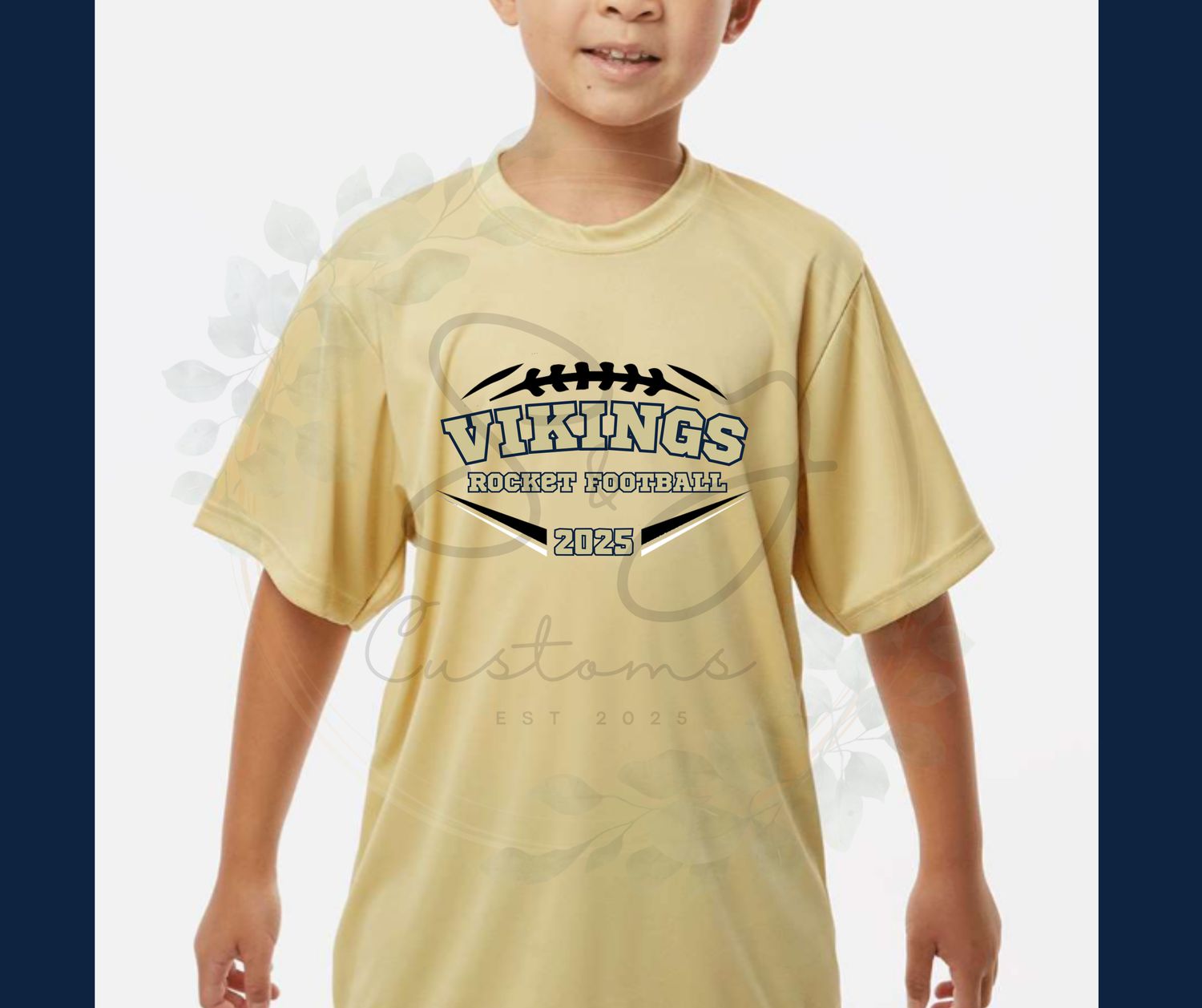 Vikings Rocket Football Moisture Wicking