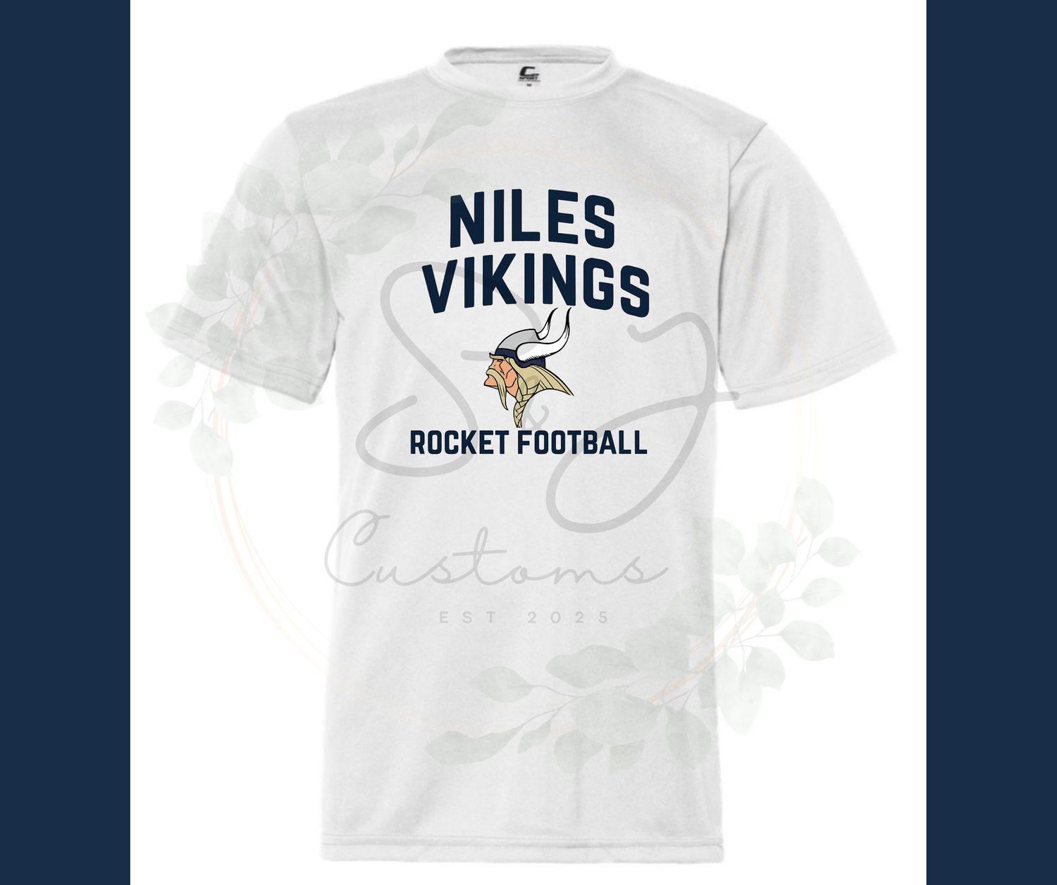 Niles Rocket Football Moisture Wicking
