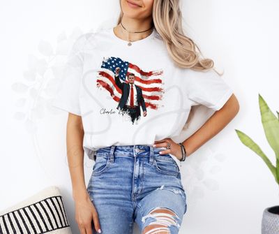 Charlie Kirk Fist Raised