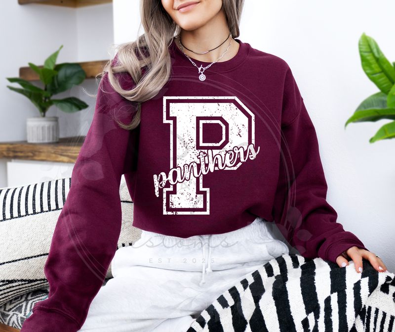 Distressed Waterliet Panthers