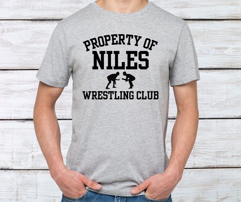 Property of... wrestling club.