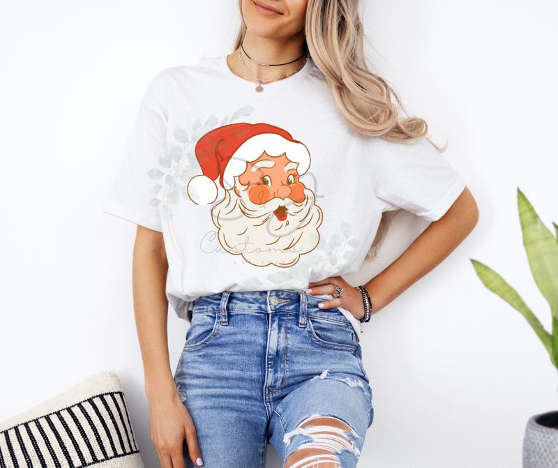 Textured Santa