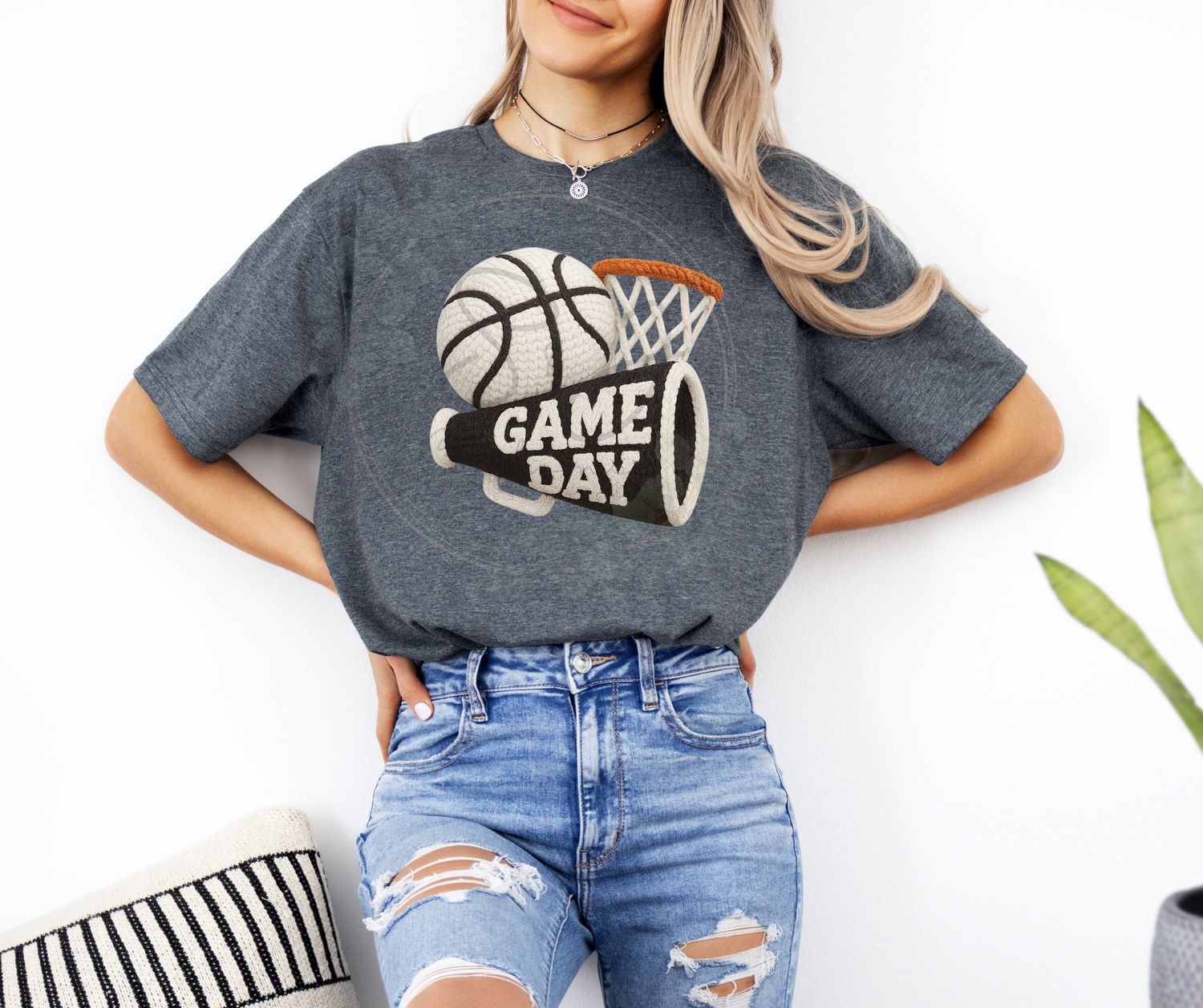 Yarn Basketball Game Day