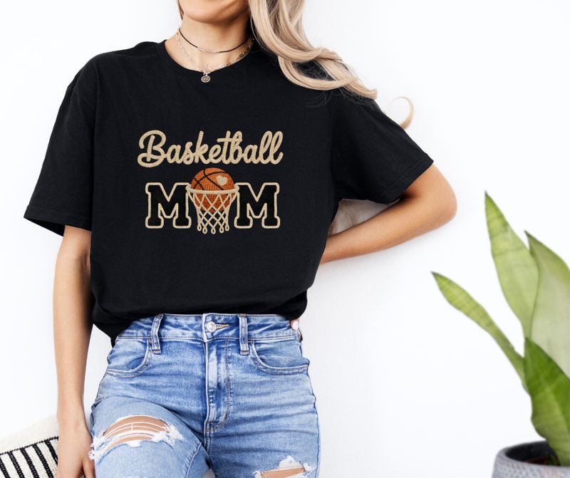 Yarn Basketball Hoop Mom