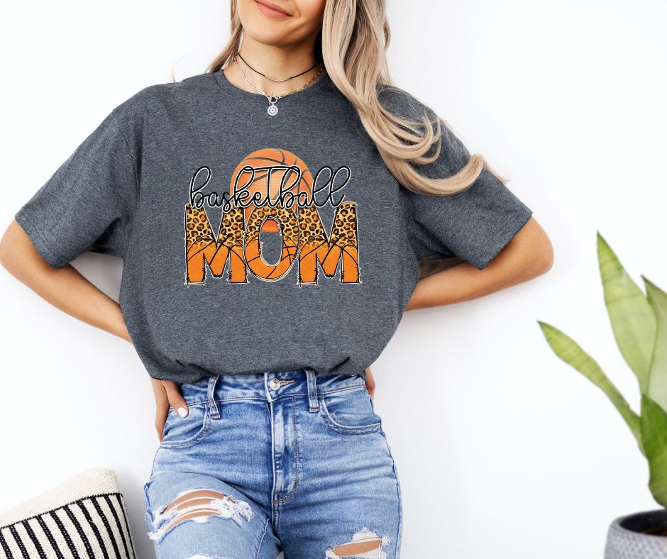 Basketball Cheetah mom