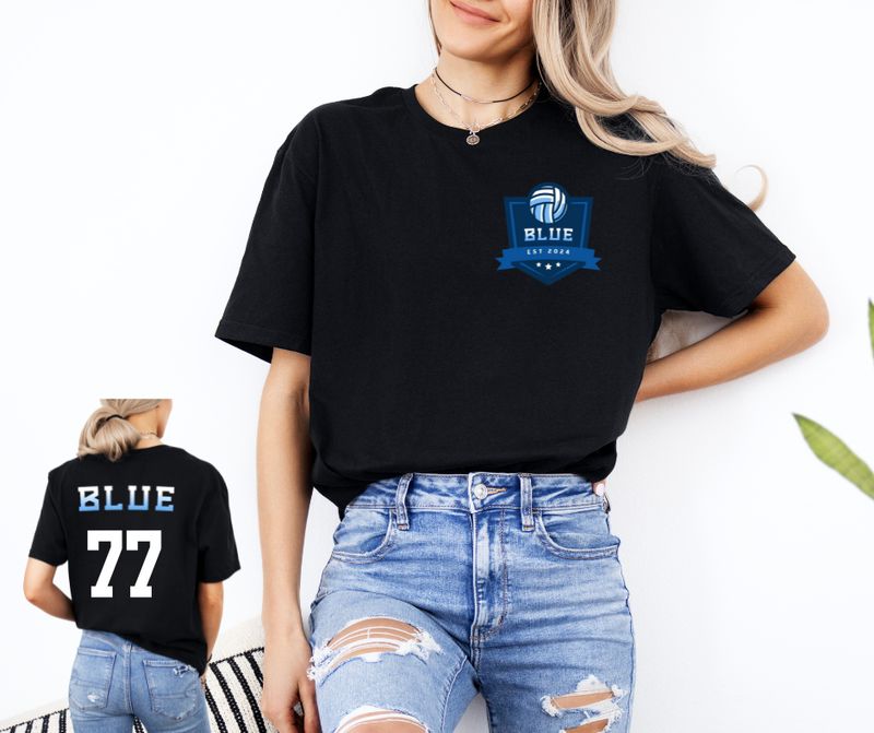 Blue Volleyball Academy T-shirt