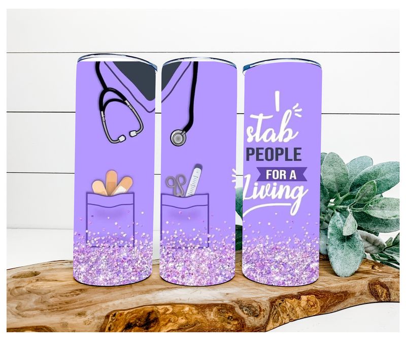 I Stab People for a Living Tumbler