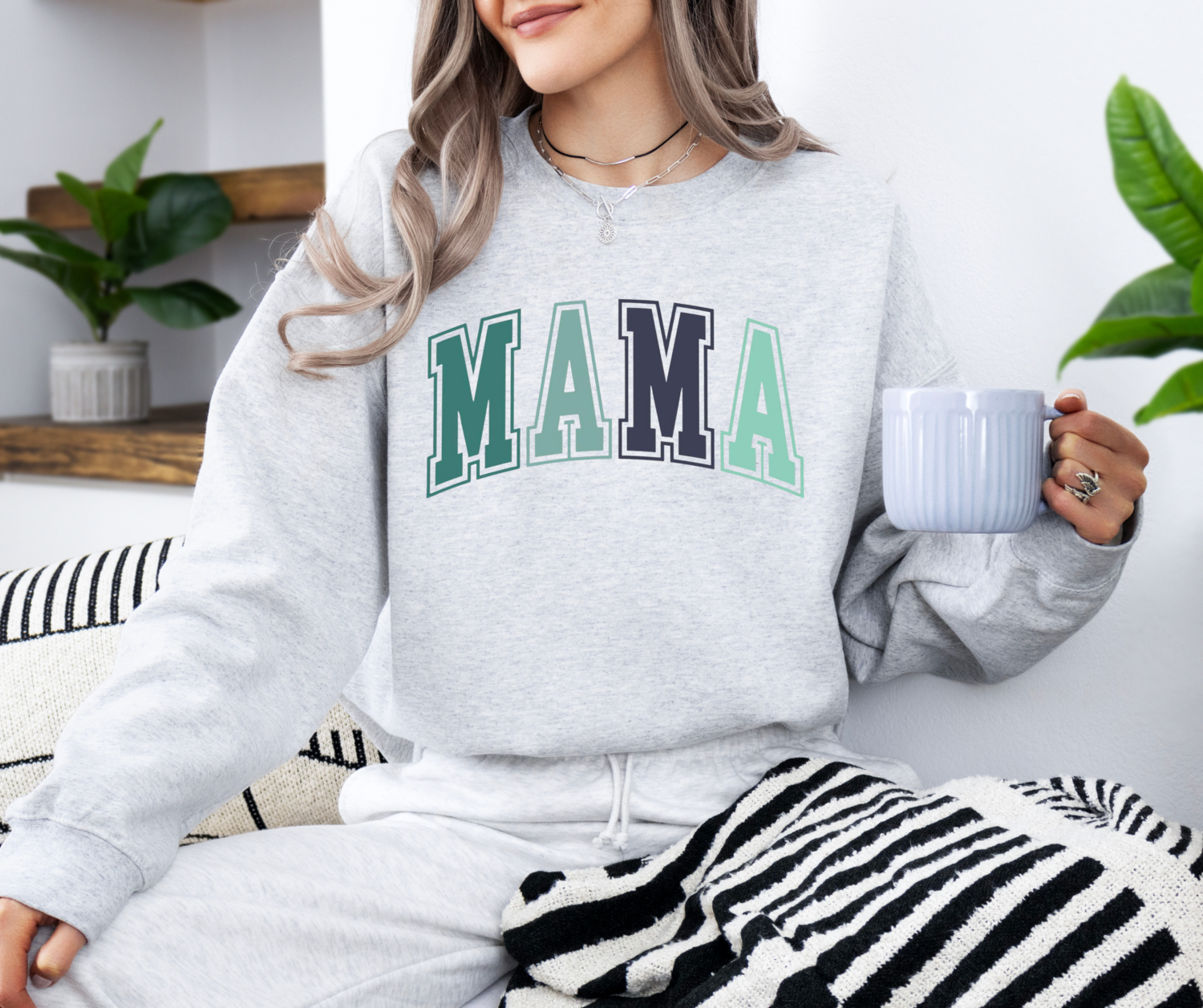 Multi-blue Mama