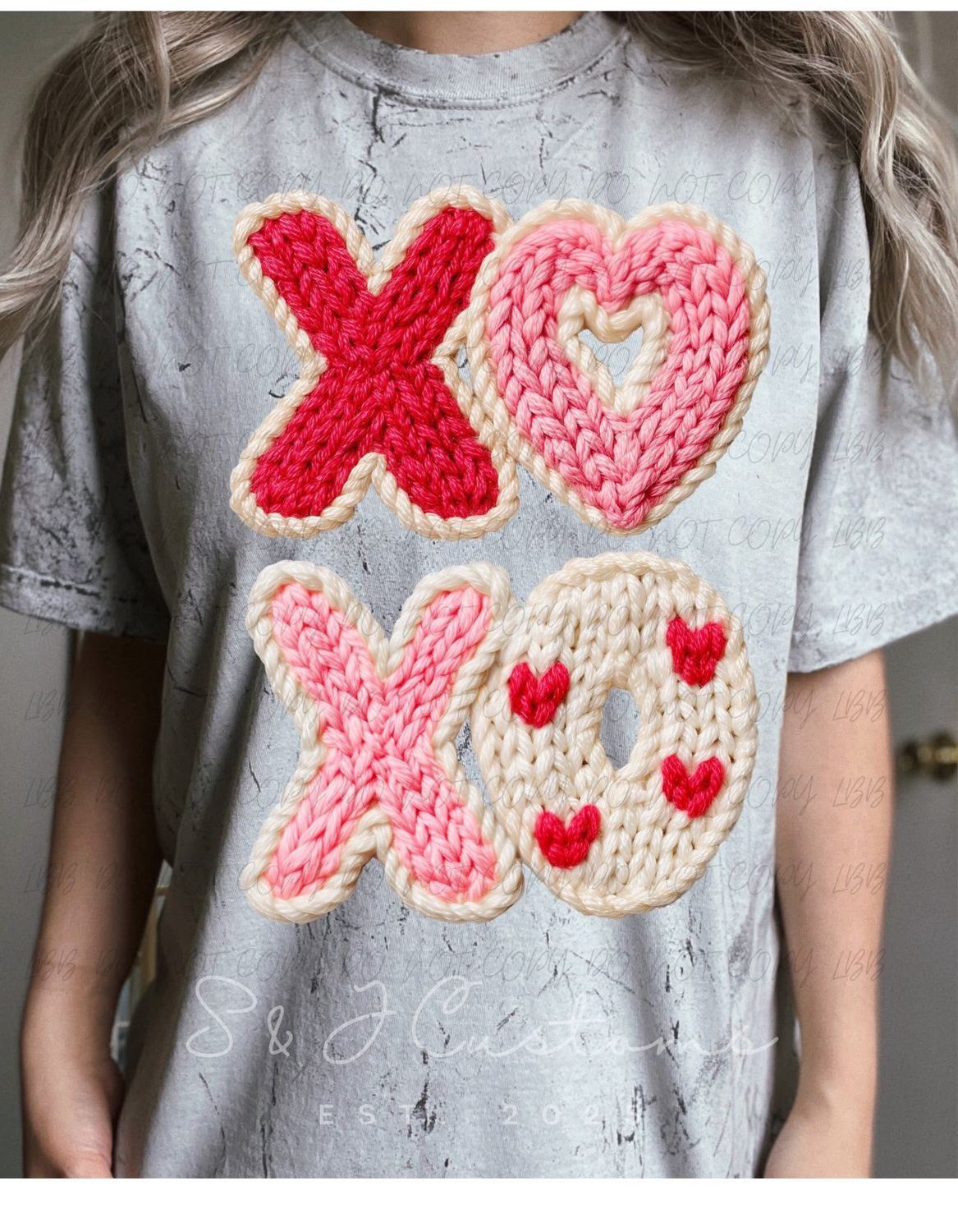 Faux Yarn Xoxo