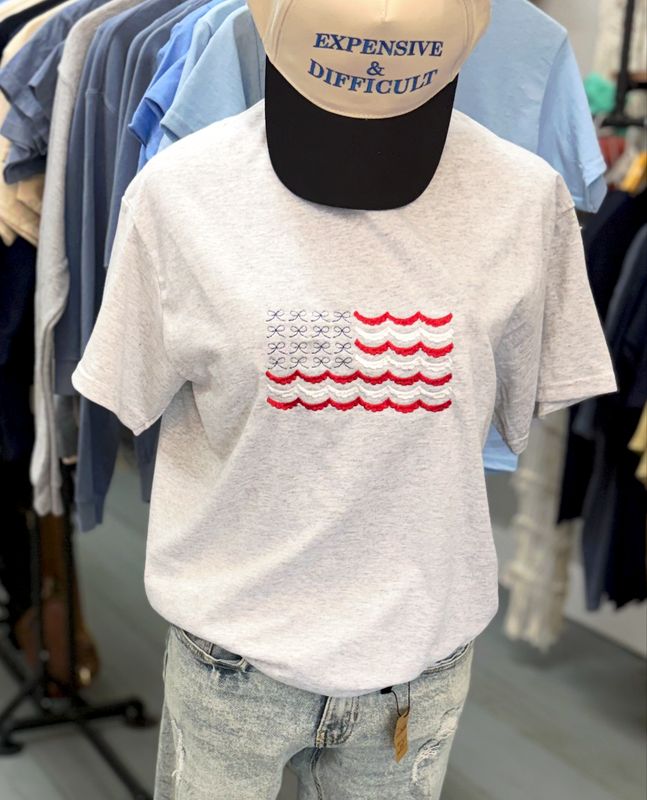 Embroidered American Flag