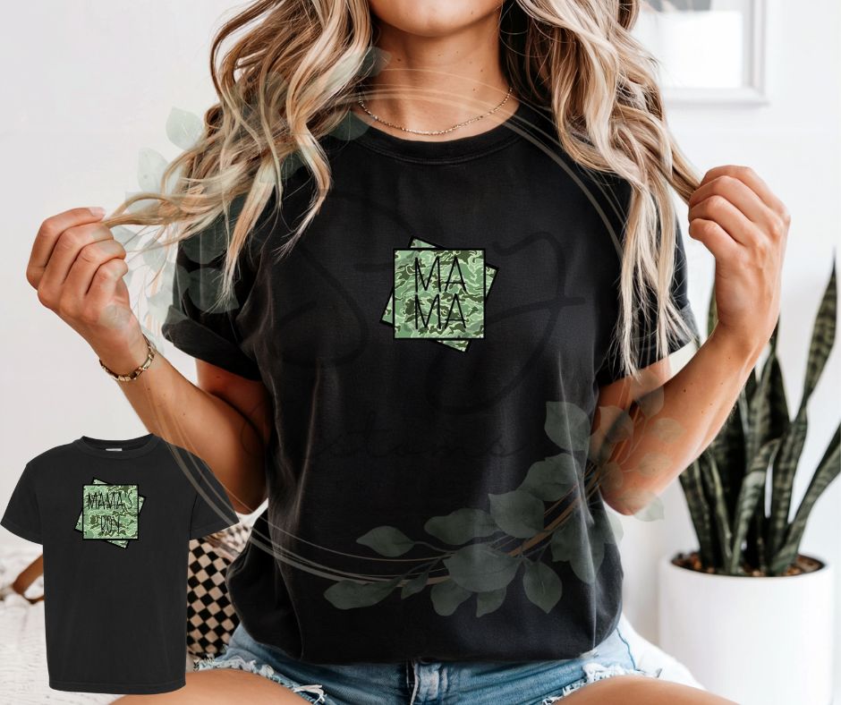 Mama&amp;Me Stacked Squares