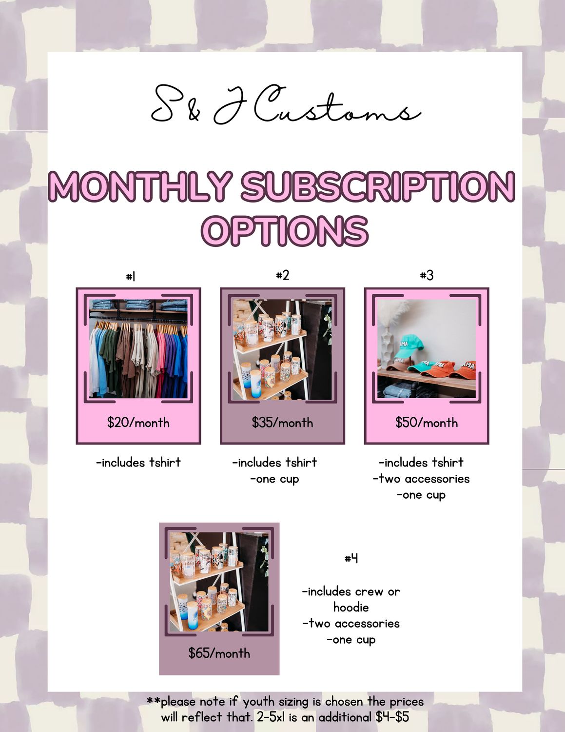 Monthly Subscription Boxes