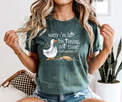 Sorry I'm Late