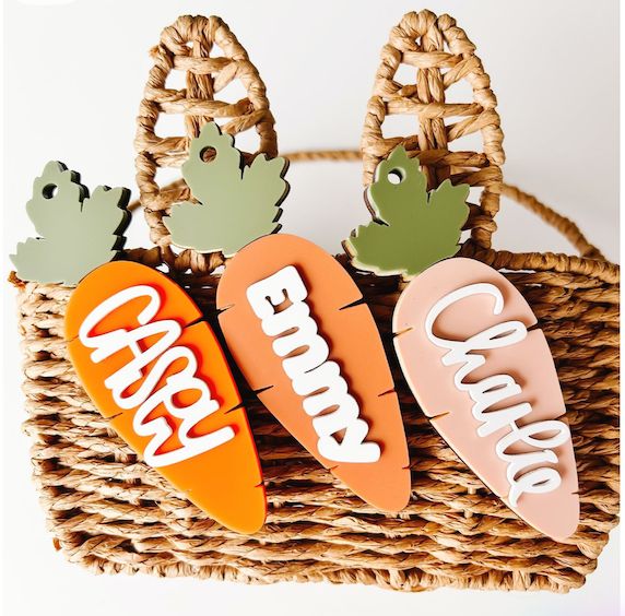 PREORDER Easter Basket Name Tags