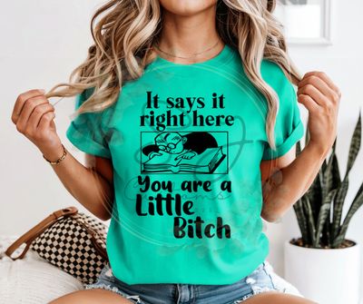 It Says Right Here