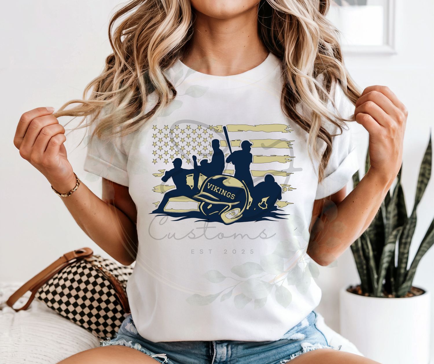 Customized Baseball Flag